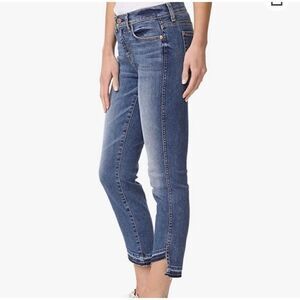 7 For All Mankind Roxanne Ankle Cropped Jean with Diagonal Hem Women’s - Size 25